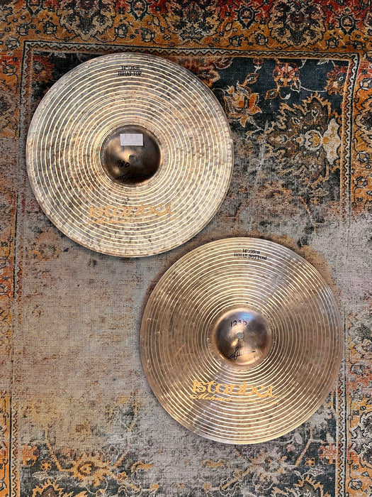 Dark Dry Istanbul Mehmet Kirkor K 14” Hihats 980 1230 g IMMACULATE Unique Black Gold! Controlled!