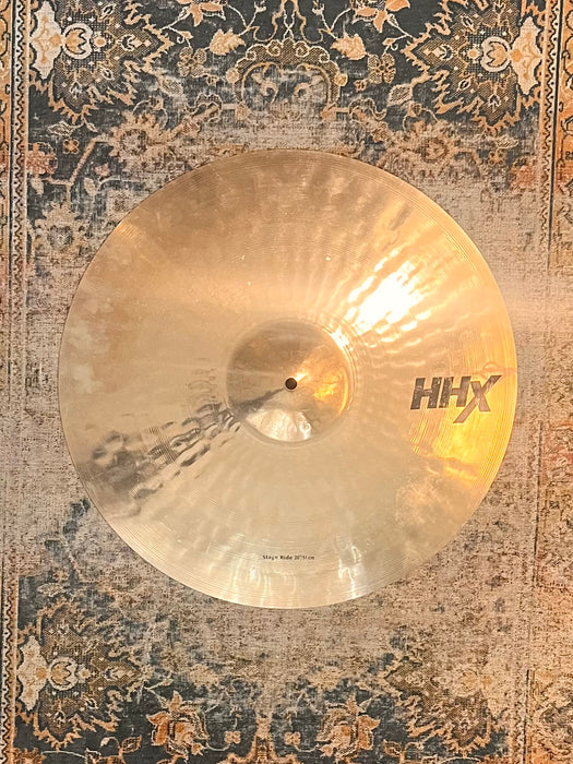 Sabian HHX Stage Ride 20” BRILLIANT Versatile 2555 g Terrific Definition + Shimmer! Solid Bell! Discontinued