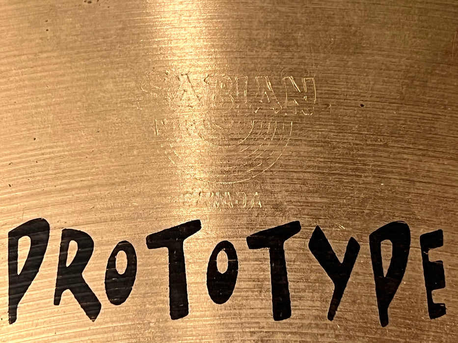 UNIQUE Sabian SULTAN STYLE PROTOTYPE HH Crash 18” 1278 g 3 Point Crash