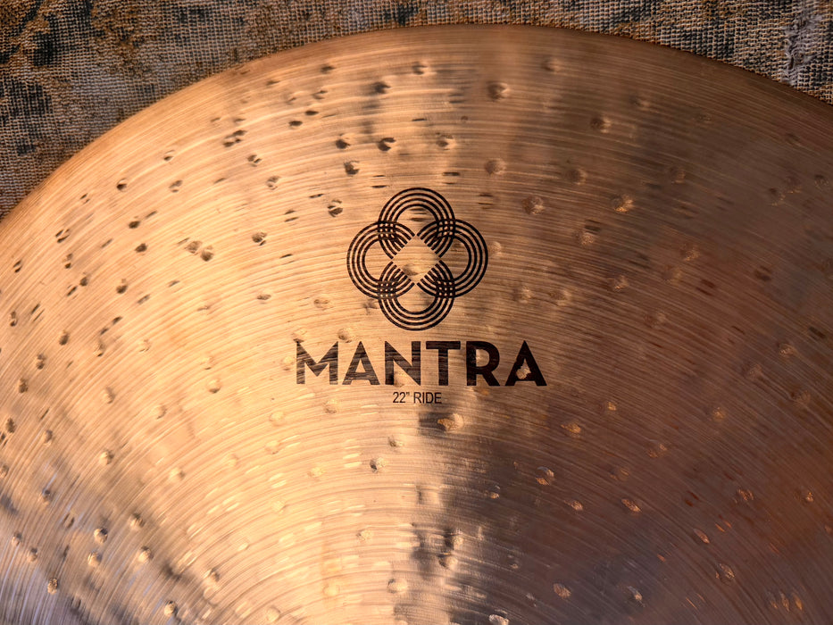 Istanbul AGOP 22” MANTRA Ride Golden Light Complex Glow! 2882 g PERFECT Cond! Harder To Find