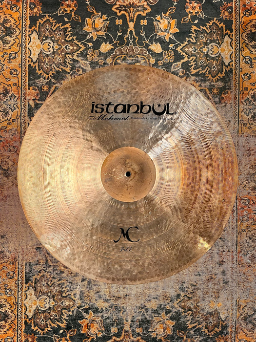 Rare ULTRA DARK MASSIVE Istanbul Mehmet 24” MC Jazz Ride Sizzle 2872 g IMMACULATE & Amazing