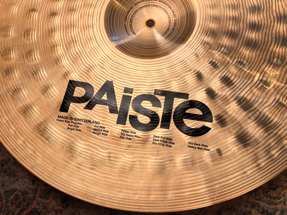 SUPER Clean EARLY PAISTE Signature FULL Ride 20" 2463 g DARK Tone! Don’t Guess at $513