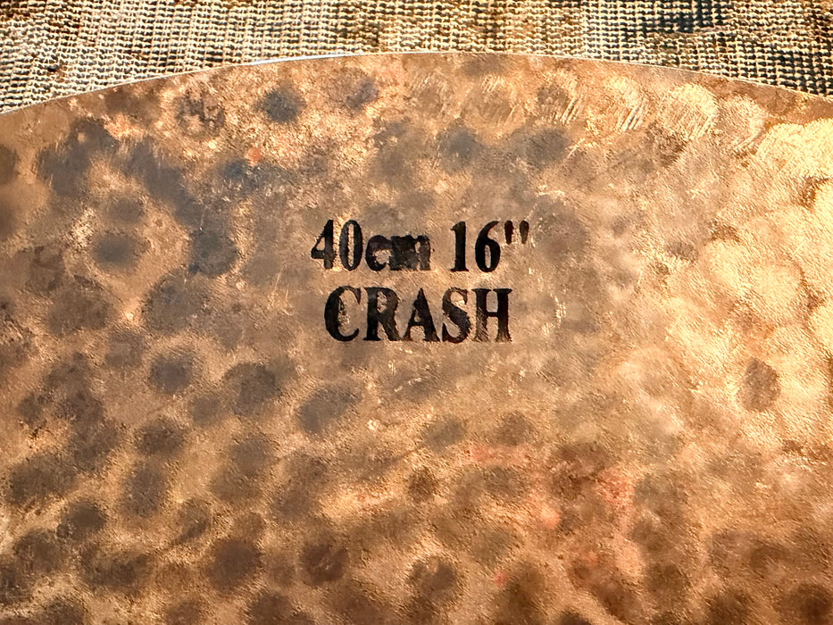 DARK RAW Istanbul Mehmet TURK Origin Dark Crash 16” 1040 g MINT! DRY Organic Complex FAST!