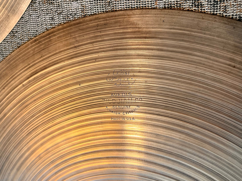 Vintage Zildjian 1960s New Beat 14” Hihats Only 852 1203 g LIGHT! AMAZING Tone! EARLY NEW BEATS