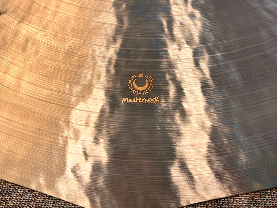 MASSIVE 2 FOOT Paperthin Masterwork Dodecagon JAZZ MASTER 24” Crash Ride 2198 g PERFECT