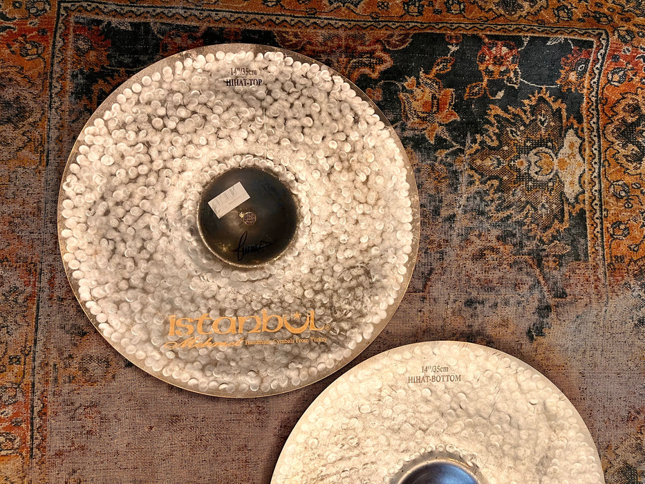 RARE Raw ISTANBUL Mehmet 61st Anniversary Vintage Series Hihats 14” 934 1190 g MINT Stunning