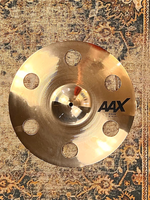 Immaculate Super DARK Sabian AAX OZONE Crash Effect Cymbal 893 g WHY PAY $300