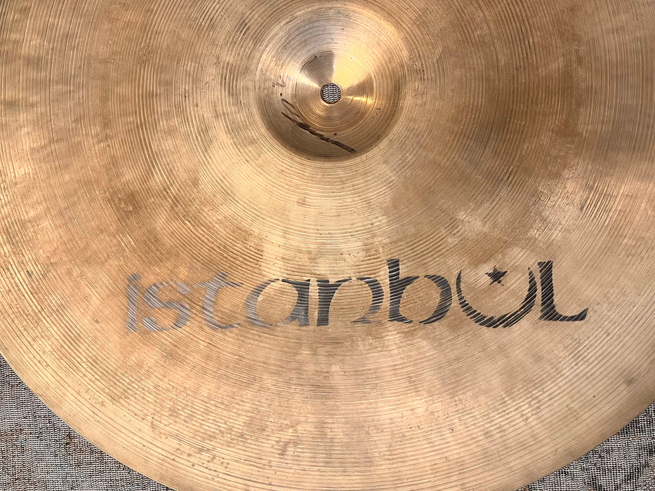 Ultra Rare ISTANBUL Pre Split AGOP MEHMET MINI CUP 20” Ride 2140 g Dark And Controlled! MELLOW
