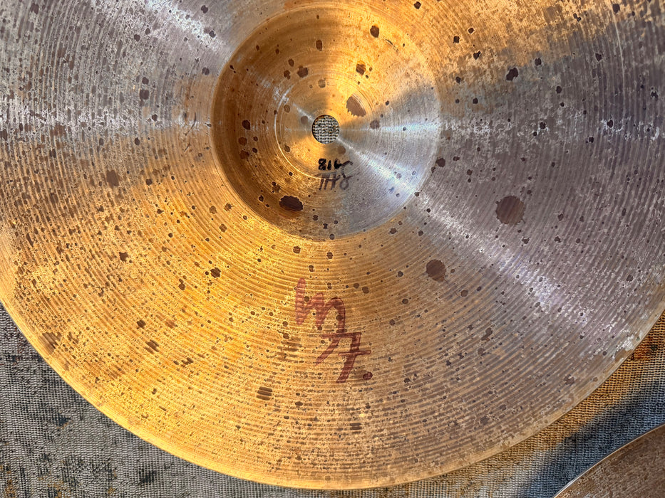 Unique HEATHER STINE CUSTOM 13” Hihats w PATINA! Crisp CLEAN Articulate Tone! 816 1244 g