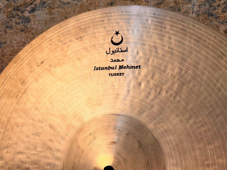 Rare DARK WARM ISTANBUL Mehmet 19” NOSTALGIA Crash Ride 1690 g LEFT SIDE!