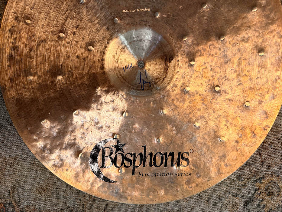 PAPERTHIN Light Complex BOSPHORUS Syncopation 19” Crash 1440 g Golden Brushed