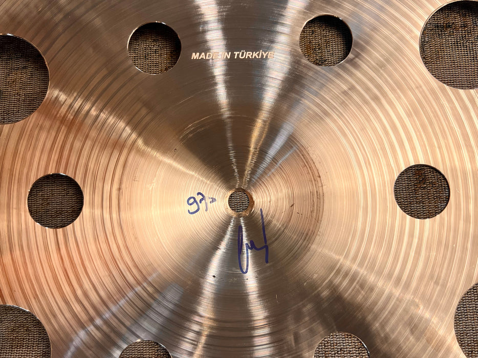 TONS o’ HOLES Complex Bosphorus PROTOTYPE Crash EFFECTS EFX 18” ONLY 970 g MINT!