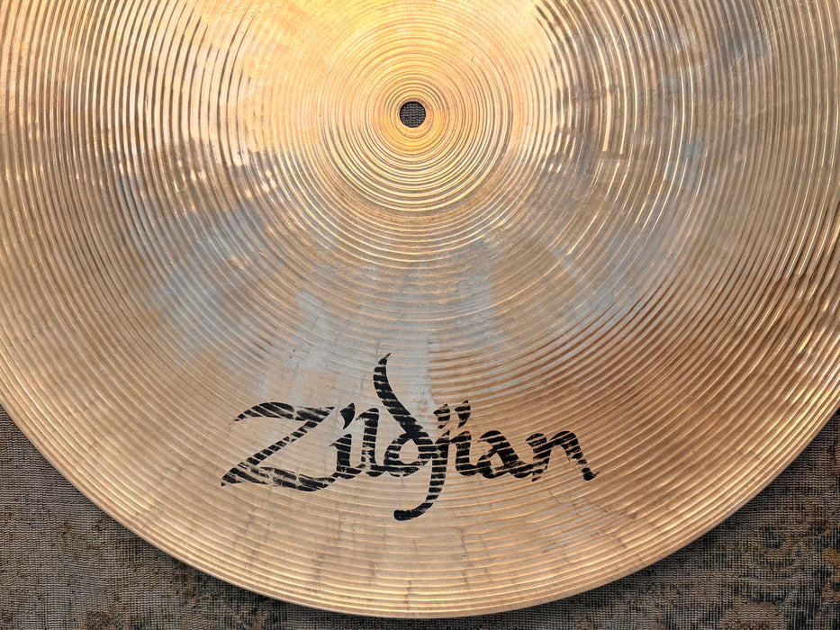 Vintage 80s Zildjian K FLAT Ride 20” Rare BRILLIANT! Glassy Focused! ULTRA TIGHT Definition 2532 g CLEAN