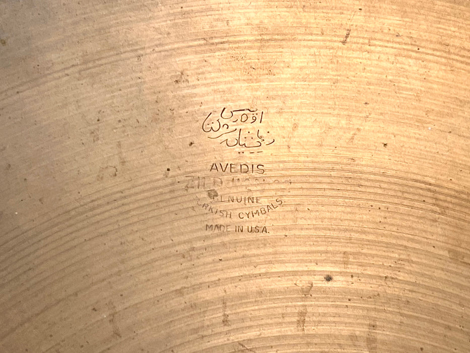 MASSIVE Vintage 1960s THIN Zildjian 16” Hihats An Incredible Paper Thin 888 over 1080 g MELLOW