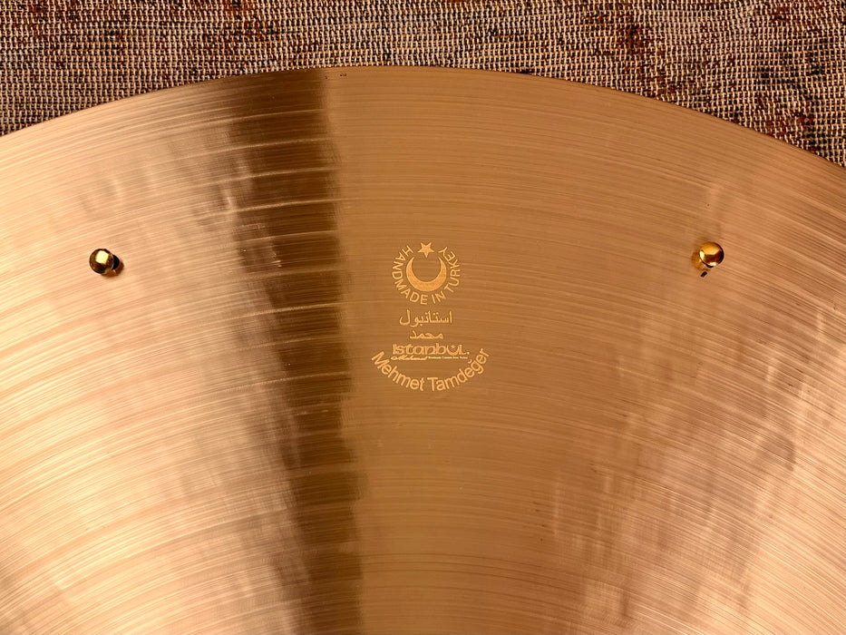 Rare DARK WARM ISTANBUL Mehmet 20" FLAT RIDE 1858 g Sizzle Controlled Ultra Smooth! Incredible!