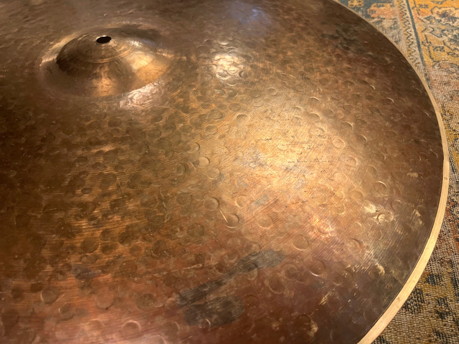 2 FEET OF JOY! RARE Bosphorus THIN 24” BLACK PEARL Ride Crash 2350 g TURK