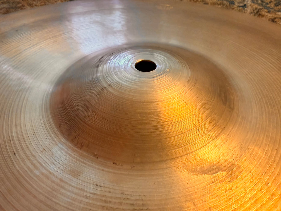 LIGHT COMPLEX Vintage 1950s Zildjian 19” Crash Ride 1685 g Airy RARE Hand Hammered