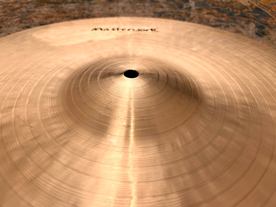 GLOWING Masterwork JAZZ MASTER 20” Paper Thin Crash Ride 1426 g MINT! Gorgeous! Responsive