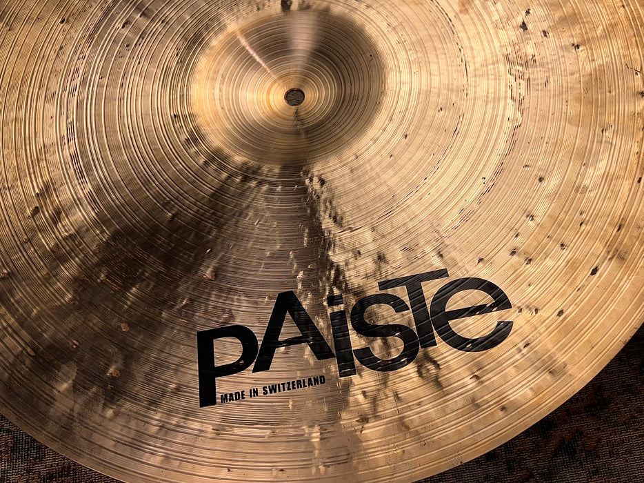 Glowing Paiste Masters Medium Ride 21” 2592 g SUPER CLEAN