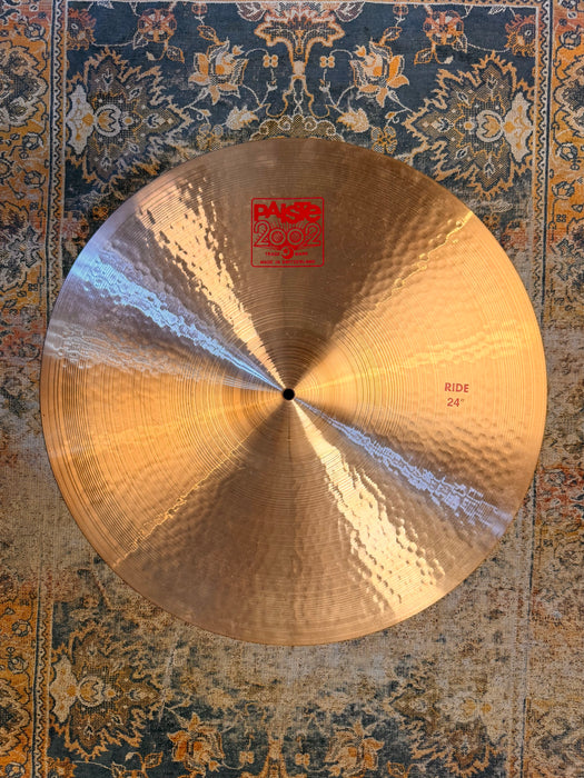 PAISTE 24” 2002 Ride 2 FOOT GOLIATH CLASSIC Tone! 3888 g VERY CLEAN! Don’t Pay $650!