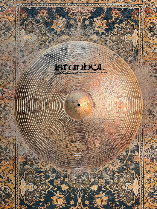 ULTRA DARK Istanbul Mehmet 24” LEGEND DARK Ride 3012 g STUNNING! Amazing Cymbal! Wide Lathe