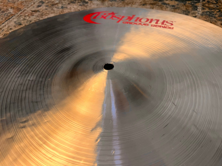 Versatile SMOOTH Warm Slightly Dry Bosphorus 22” Groove Series Ride 2176 g MINT!