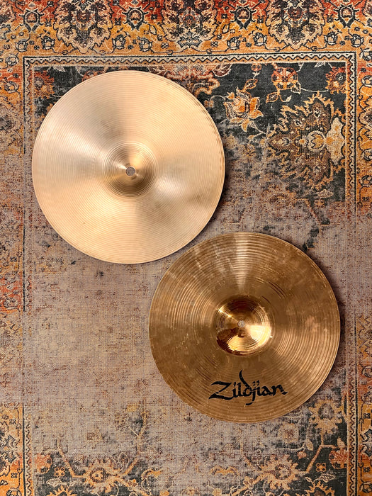 Zildjian COMBO 13” NEW BEAT BRILLIANT BAND Hihats 822 1016 g TIGHT CRISP Fast & Articulate!
