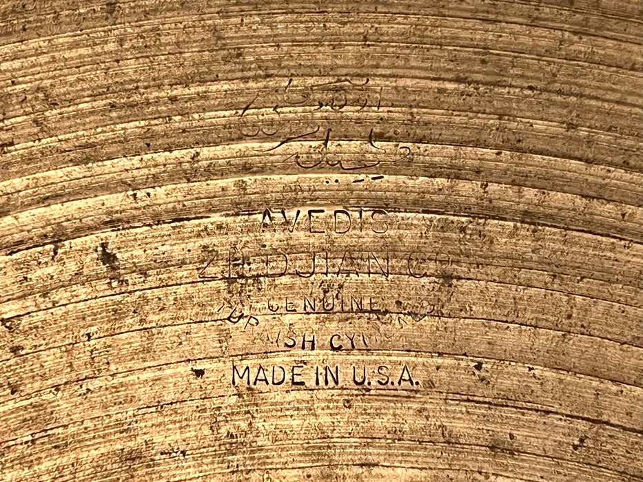 Dry CRISP 1960s Vintage Zildjian EARLY New Beat 14” Hihats 957 1552 g