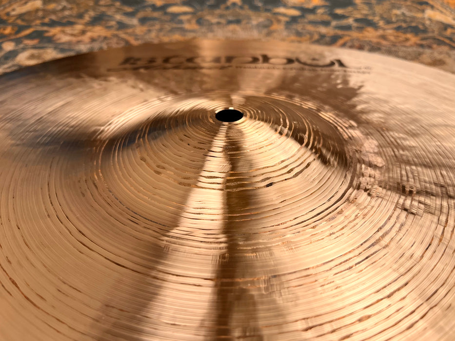 ULTRA DARK ISTANBUL Mehmet 18” LEGEND DRY THIN CRASH 1324 g PERFECT AMAZING Dark Crash
