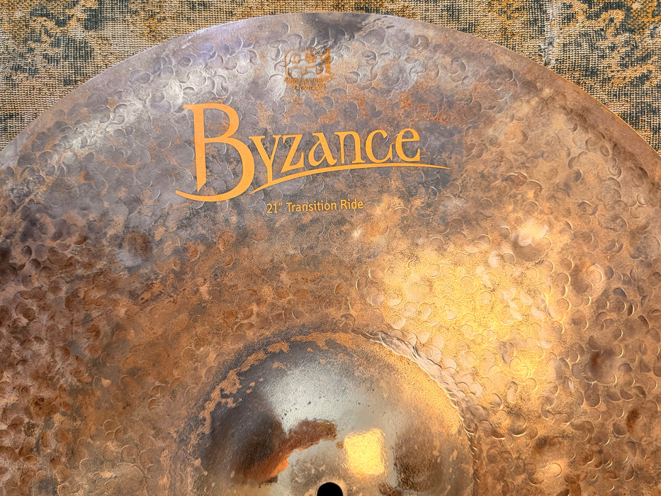 MEINL BYZANCE 21" TRANSITION RIDE 2328 g IMMACULATE In Bag! Mike Johnston! Why Pay $540?