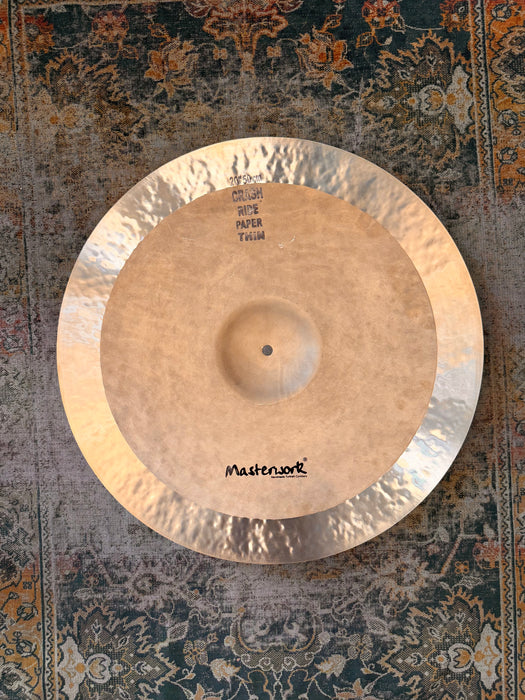 ULTRA THIN Complex Masterwork 20" PAPER THIN RIDE CRASH Only 1452 g 1/2 Sandblasted