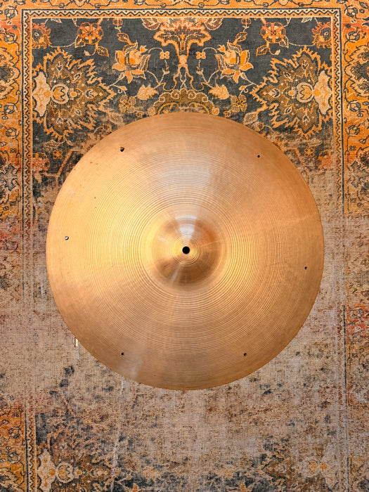Vintage Zildjian 1960s 20” Ride Sizzle 2315 g CLASSIC SMOOTH Crashable! VERSATILE! Hand Hammered