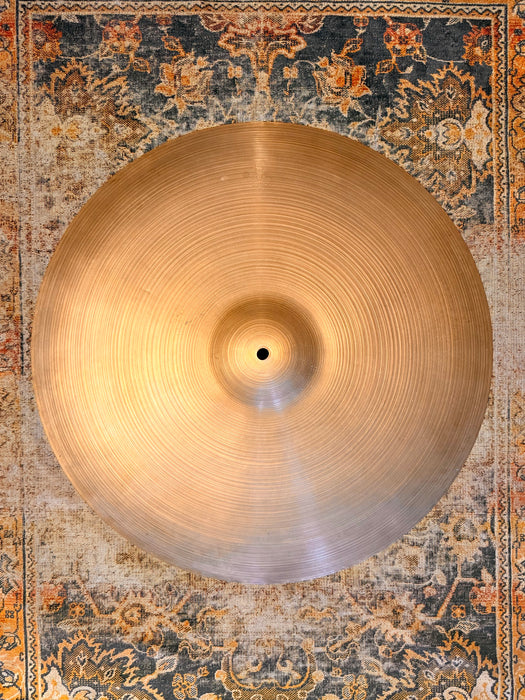 1960s Vintage Zildjian 22” LUSH Light Crash Ride 2754 g Hand Hammered! Versatile! Smooth!