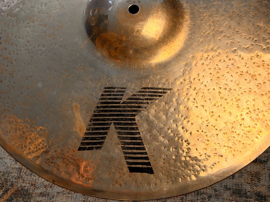 Rare ORIGINAL Earlier Zildjian K Custom 18” Ride Pre Cursor GADD SESSION 2086 g ICONIC