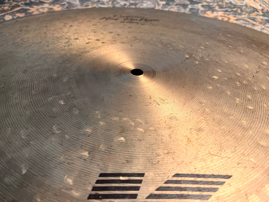 Zildjian 22” K Custom FLAT RIDE Rare Discontinued! 2590 g DRIER DARK Tight Definition! Controlled!