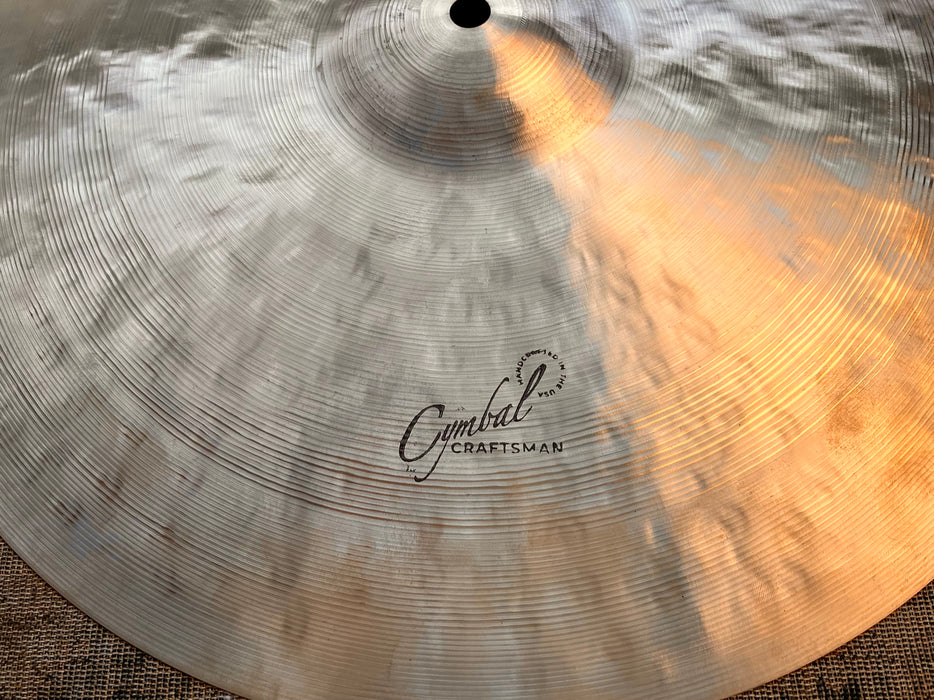 Paul Francis Custom CYMBAL CRAFTSMAN EAK CRASH 16” 1160 g Clean Look & Tone PERFECT! WAVY EAK SURFACE