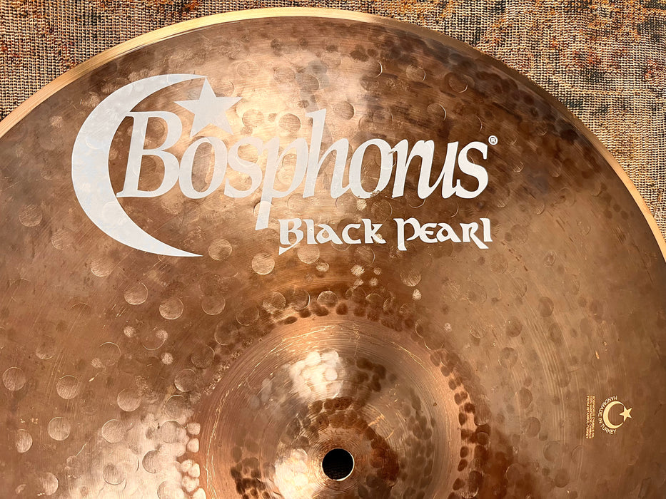 FAST LIGHT COMPLEX Bosphorus Black Pearl 16” Crash ONLY 916 g PERFECT! Quick! BLACKENED Finish