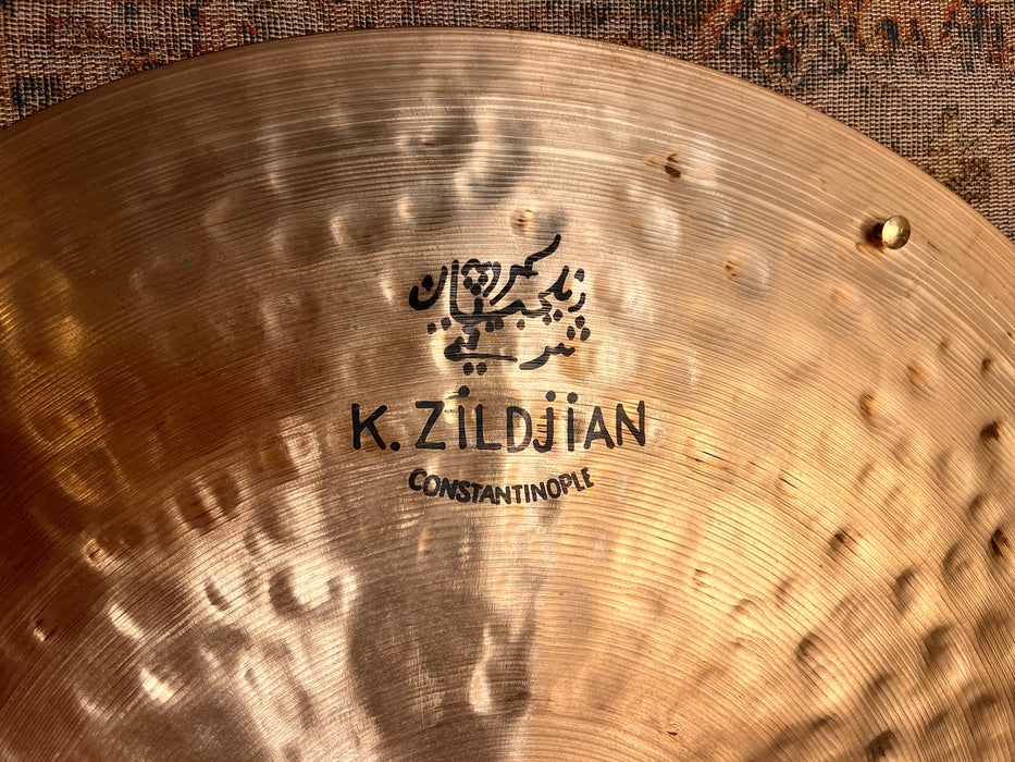 Zildjian K Constantinople Renaissance Ride 20” Sizzle AMAZING ONE! Very Smooth! Hand Picked 1822 g CLEAN