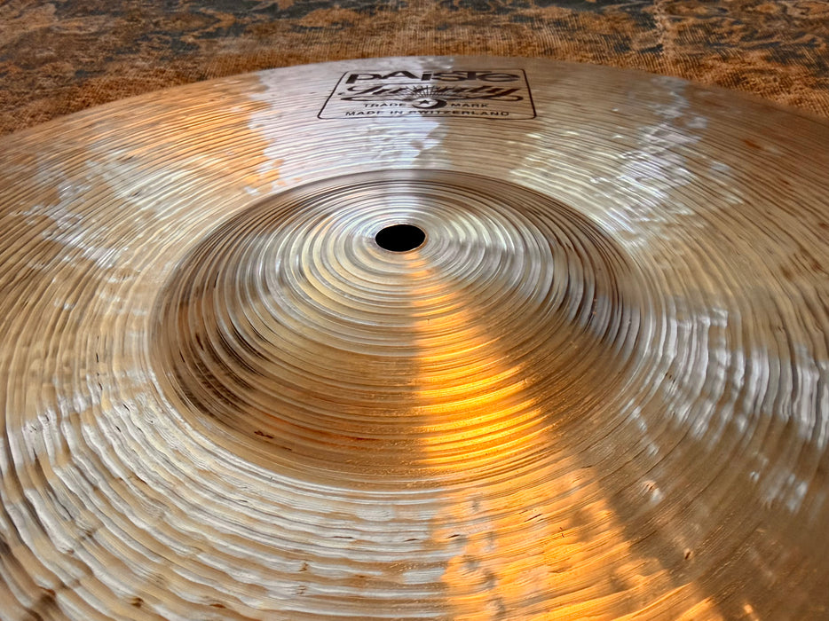 LATHED BELL Paiste PROTOTYPE DARK COMPLEX 20” Original Twenty Series 2194 g w STEEP Profile! Perfect!