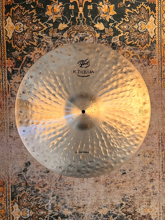 Super DARK DRY Zildjian K CONSTANTINOPLE Suspended Crash Ride 20” 2018 g IMMACULATE!