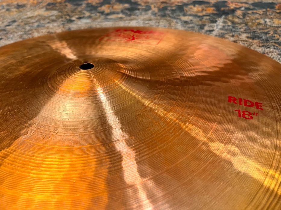 BONHAM Paiste 2002 Ride 18” 1780 g CLASSIC TONE Discontinued! VERY RARE