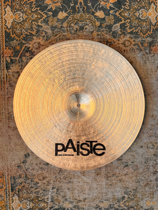 ORIGINAL PAISTE Twenty Series CRASH 18” CLEAN Dark Full! Hand Hammered! 1738 g CLEAN!