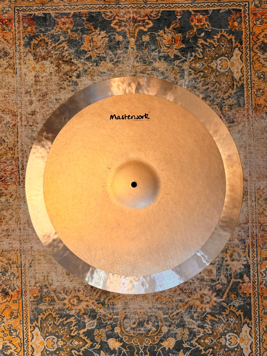 ULTRA THIN MASTERWORK 22” PAPER THIN Crash Ride ONLY 1558 g Absolutely Incredible!! Thalles