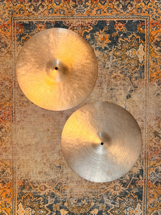 Vintage Zildjian ISTANBUL K HIHATS 14” REAL DEAL! Perfect Elixir of DRY & COMPLEX 930 952 g