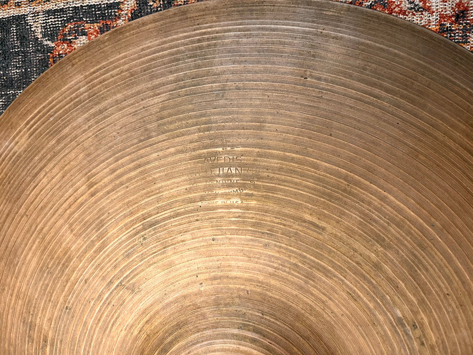 Vintage Zildjian 1960s New Beat 14” Hihats Only 874 1240 g LIGHT! AMAZING Tone! EARLY NEW BEATS