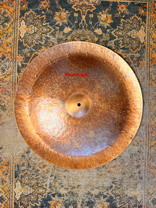 RAW Dry Complex TURK 22” Masterwork China Swish KNOCKER All 18 Rivets! 1628 g Mint!