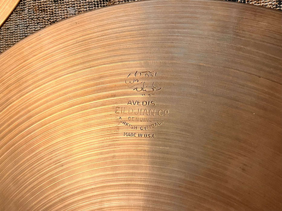 THIN 1960s Vintage Zildjian 14” EARLY New Beat Hihats ONLY 746 1280 g LIGHT COMPLEX! CLEAN!