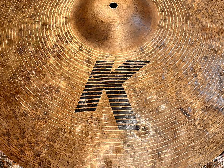 PAPER THIN 22” Zildjian K Custom SPECIAL DRY CRASH 2062 g NO LONGER MADE YES The Factory 22” Crash