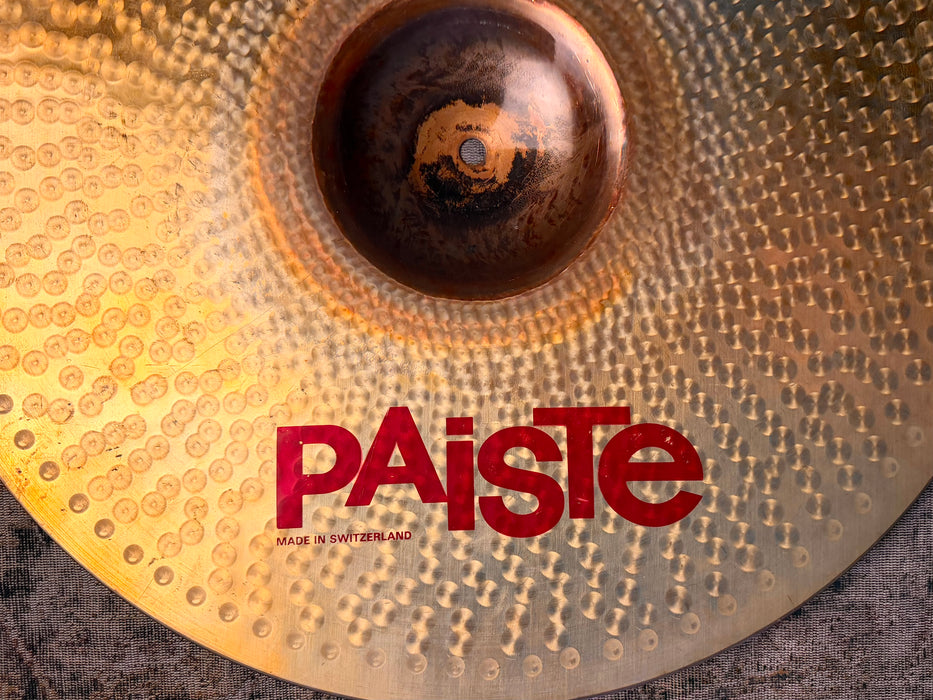 RARE PAISTE Red Label RUDE 3000 POWER RIDE at an AUSPICIOUS 3000 grams BEAUTY!