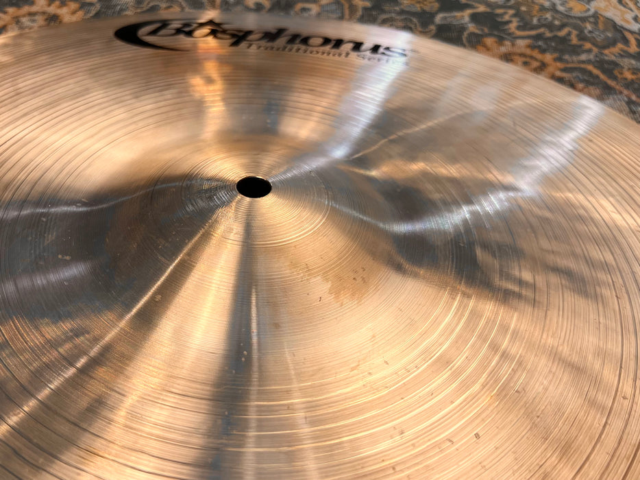 Complex LIGHT AIRY Bosphorus TRADITIONAL THIN Ride 21” ONLY 1890 g Responsive